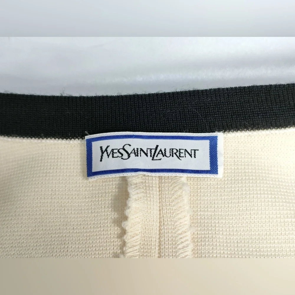 YSL Yves Saint Laurent vintage sweater / cardigan medium
